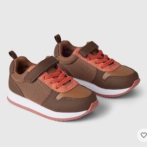 Baby Gap Brown Velcro Sneakers, 5